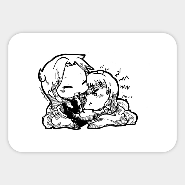 Earp Sisters Sticker by riozaki21